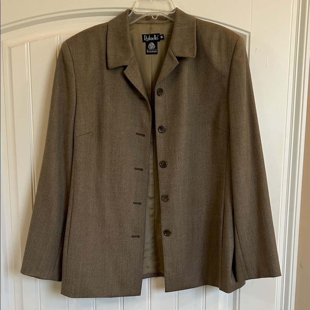 Rafaella Brown Blazer